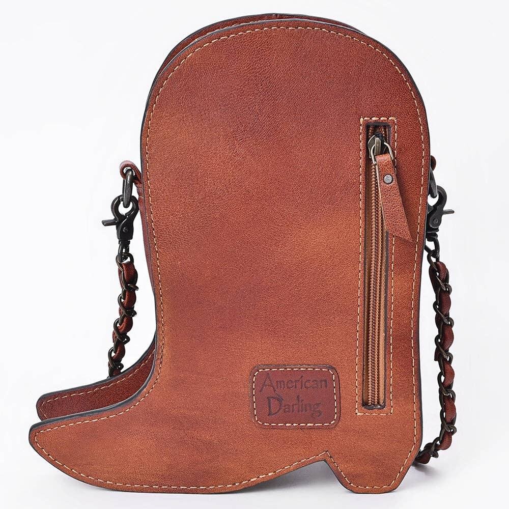 American Darling Floral Leather Crossbody Bag - Picture 3 of 6